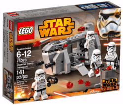 Imperial Troop Transport - Lego Star Wars Set 75078 Discontinued
