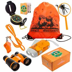 Outdoor Exploration Set - Kids Adventure Pack - Perfect 3-12 Year Old Boy Toys And Girl Toys - Good Birthday And Christmas Gift
