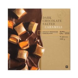 Dark Chocolate Salted Caramels 100 G