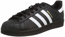 Adidas Unisex Adults Superstar Foundation Sneakers Black Core Black footwear White core Black 8 UK 42 Eu