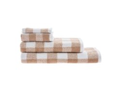 Linen House Flinder Bath Towel 630GSM Praline