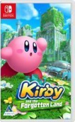 Nintendo Kirby And The Forgotten Land Switch