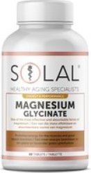 Solac Solal Magnesium Glycinate 60 Tablets