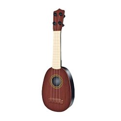 Nuobesty MINI Ukulele Toy Guitar For Toddlers Musical Instruments Ukuleles For Kids Beginners Child Musical Instruments Educational Toys Random Color