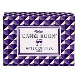 Ridley's Games Room After Dinner Quiz Trivia Card Purple