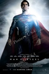 Posters Usa - Dc Man Of Steel Superman Movie Poster Glossy Finish - FIL236 16" X 24" 41CM X 61CM