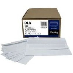 Dlb White Seal Easi Envelopes Box Of 500