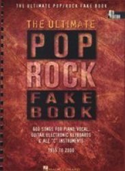 The Ultimate Pop Rock Fake Book: C Edition Fake Books