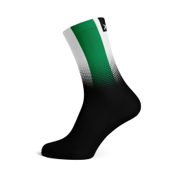 Nigeria Flag Socks - Small Black