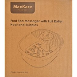 Naipo Maxkare Foot Spa With Heat Bubbles Foot Relief