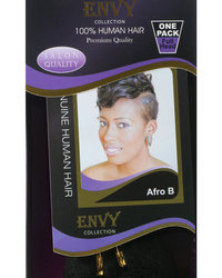 African Splendor Afro B 6" Hair Extension Set Black