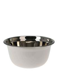 4.2L Stainless Steel Mixing Bowl - White