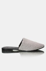 Ladies' Slip On Sandals - Grey - Grey UK 5