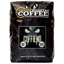 Fresh Roasted Coffee Llc Coffiend Coffee Artisan Blend Medium-dark Roast Whole Bean 5 Pound Bag