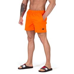 Gorilla Wear Men's Miami Shorts 2XLARGE Neon orange
