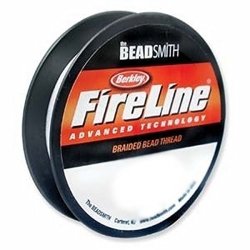 FireLine Braided Bead Thread, 0.006-Inch, Crystal Clear