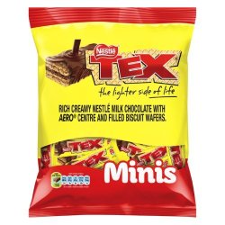 Nestle Tex MINI Bag Chocolate 182G