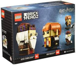Lego Brickheadz Limited Edition 41621 Ron Weasley & Albus Dumbledore Building Kit