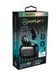 Amplify Zodiac Series Tws Earphones With Charging Case - Black