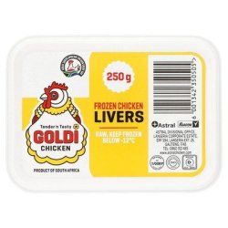 GoldX Goldi Chicken Livers 250G