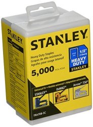 Stanley TRA708-5C 1 2-INCH Heavy Duty Staples 5000 Units