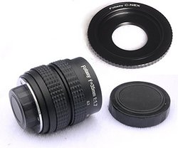 Fotasy N3517 35mm F1.7 Tv Movie Lens And Adapter Kit For Sony Nex E-mount Cameras