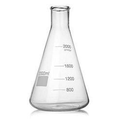 Glass Erlenmeyer Flask Wide Neck - 250ML