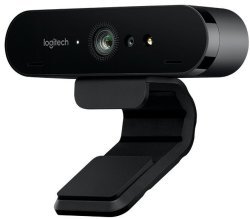 Logitech -brio 4K Ultra HD Video Conferencing Webcam With Right Ligt