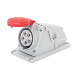 Acdc Surface Mounting Socket-outlet 32A 3P+N+E 400V 90D IP44 6H