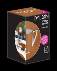 Toffee Brown Dylon Fabric Dye For Machine Use