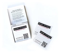 Dynonotes By Dynotag: Web Enabled Qr Code Smart Sticky Notes With Dynoiq- 24 Unique Repositionable Reusable Sticky Notes In A Compact Box