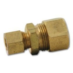 Deals on 1 2 X 3 8 Brass Compression Reducer Union