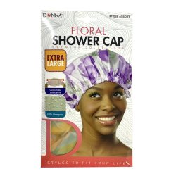Donnay Donna Extra Large Shower Cap Floral