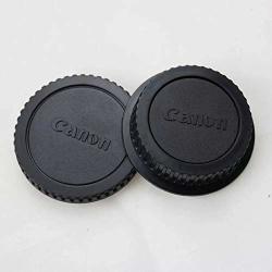 2 Pack Camaid Body Cap And Rear Lens Cap Cover Kit For Canon Eos Dslr Camera