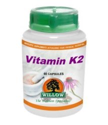 Willow - Vitamin K2 MK7 50MCG 60 Capsules