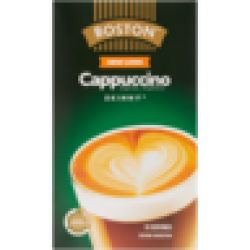 BOSTON Unsweetened Cappuccino Sachets 10 Pack
