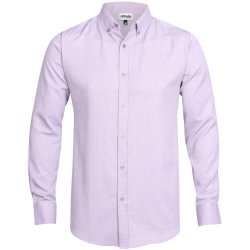 Mens Long Sleeve Nottingham Shirt - Purple