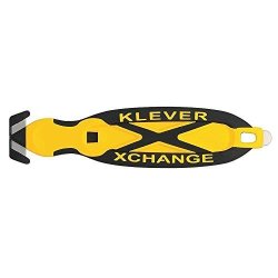 Klever Kutter Xchange Cutter Box Safety Yellow 12 Piece Renewed