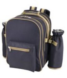 Picnic Backpack 2 Bottle 4 Set - Avail In: Navy