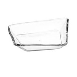 Bowl Clear Glass Decorative Panarea 34 Cm