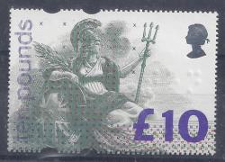 Great Britain 1993 High Value10 Pound Fine Unmounted Mint