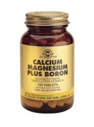 Solgar Calcium Magnesium Plus Boron Tabs 250