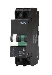 ACDC Dynamics Acdc 63A 13MM 4.5KA 1 Pole+n Circuit Breaker