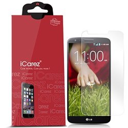 LG Icarez G2 Hd Clear Premium Screen Protector Unique Hinge Install Method With Kits 3-pack With Lifetime Replacement Warranty