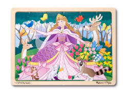 Woodland Princess Jigsaw Puzzle 24 Piece - Melissa And Doug