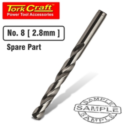 Tork Craft Replacement Drill Bit 2.8MM For Screw Pilot 8