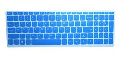 Casebuy Keyboard Cover For Lenovo 310 15.6" Lenovo 510 15.6" Ideapad 110 15.6" Ideapad 110 17.3" Lenovo Flex 4 15.6" Laptop Blue