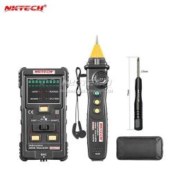 Nktech NK6817 Cable Wire Tracker Tester Network Lan Internet Wire Finder Telephone RJ45 RJ11 Bnc Stp Utp Line Detector For Network Maintenance Sequence Collation