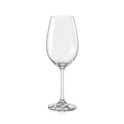 Viola Crystal White Wine Glasses 350ML - Set Of 6