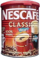 NESCAFE Classic Instant Greek Coffee Decaf 7-OUNCE Cans Pack Of 2